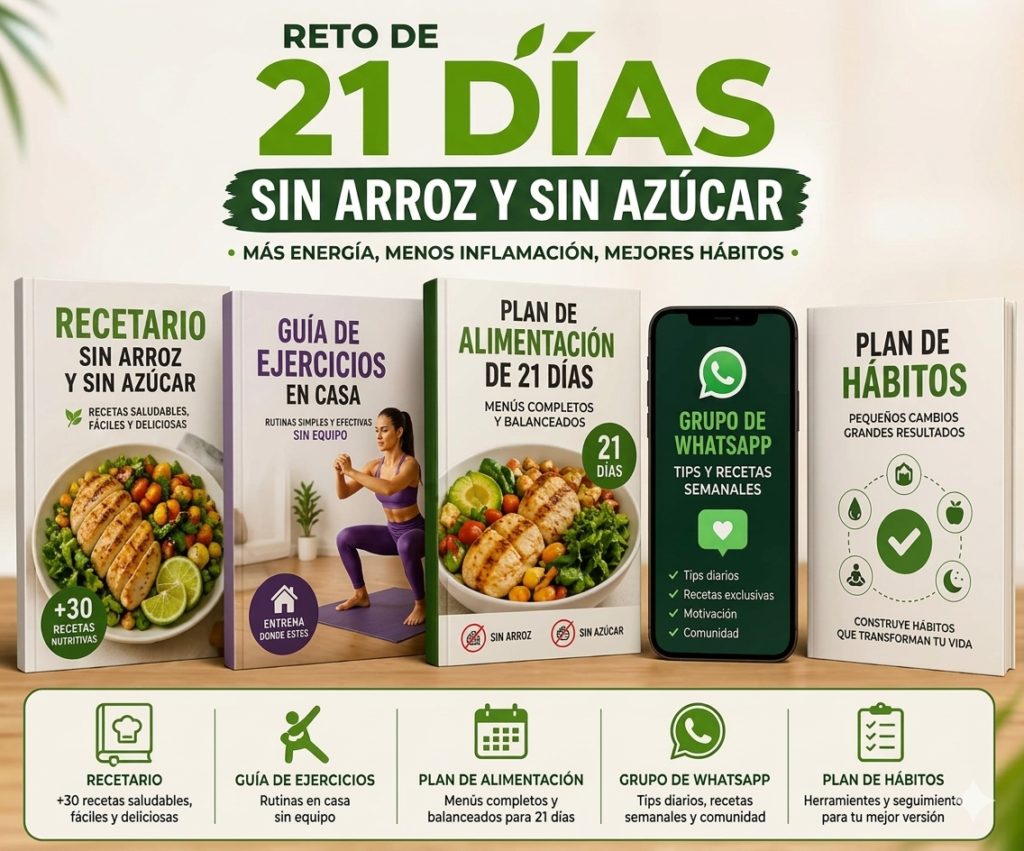 120 Recetas para bajar de peso y desinflamar